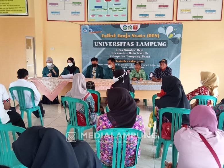 Mahasiswa KKN di Sumberejo Usung Lima Program Kerja 