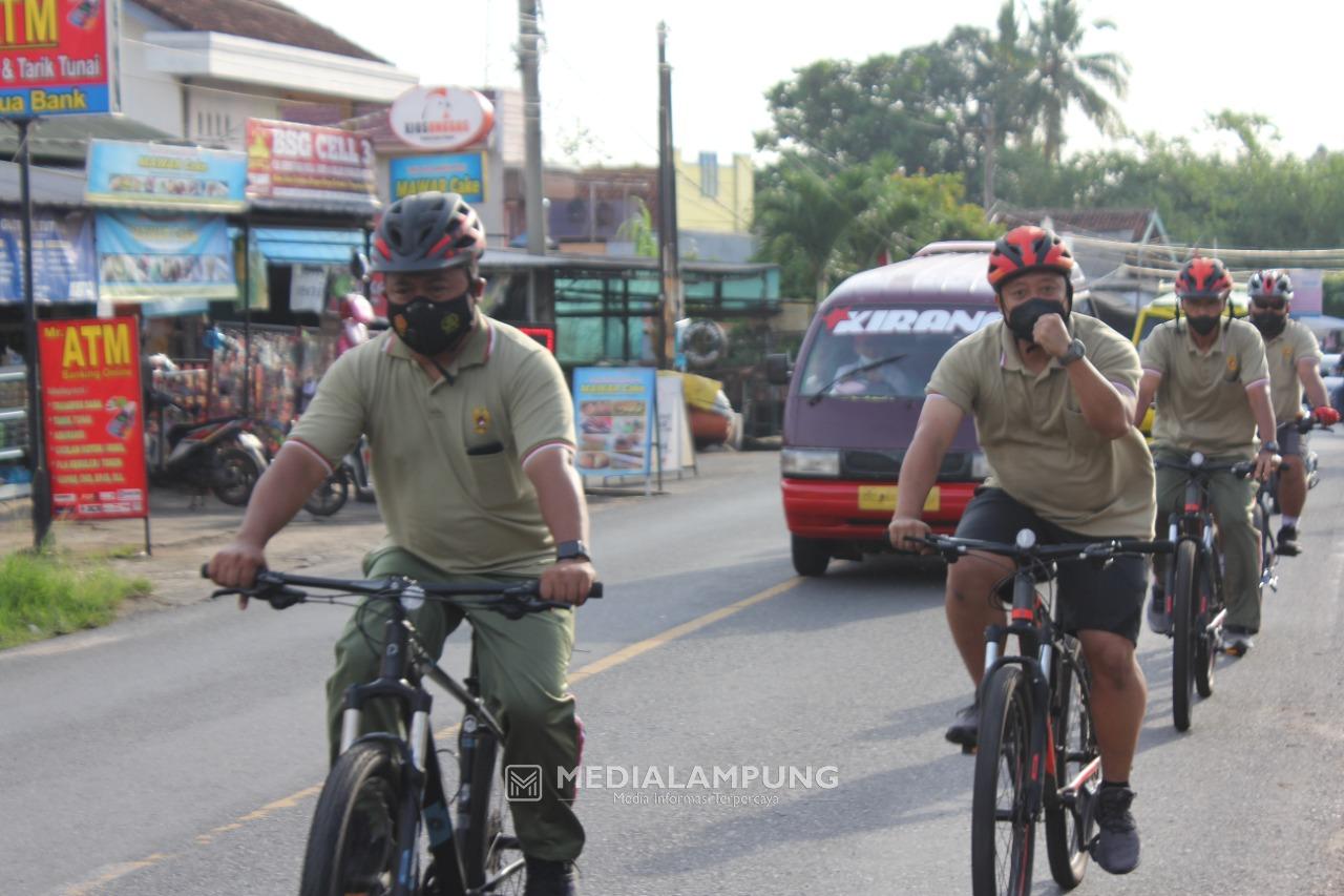 Jaga Imunitas Tubuh, Personel Kodim KBL Laksanakan Olahraga Bersama