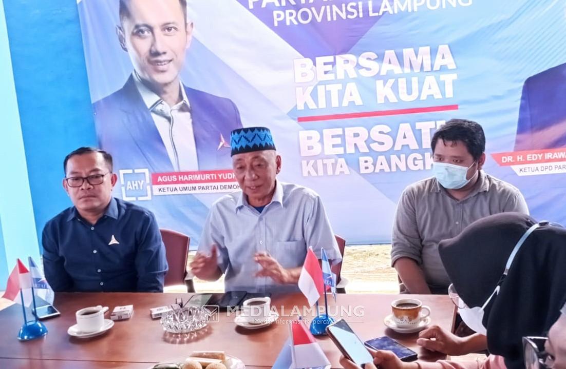 Renovasi Kantor DPD Demokrat Lampung, Edy Sebut Telan Biaya Rp2,8 Miliar 