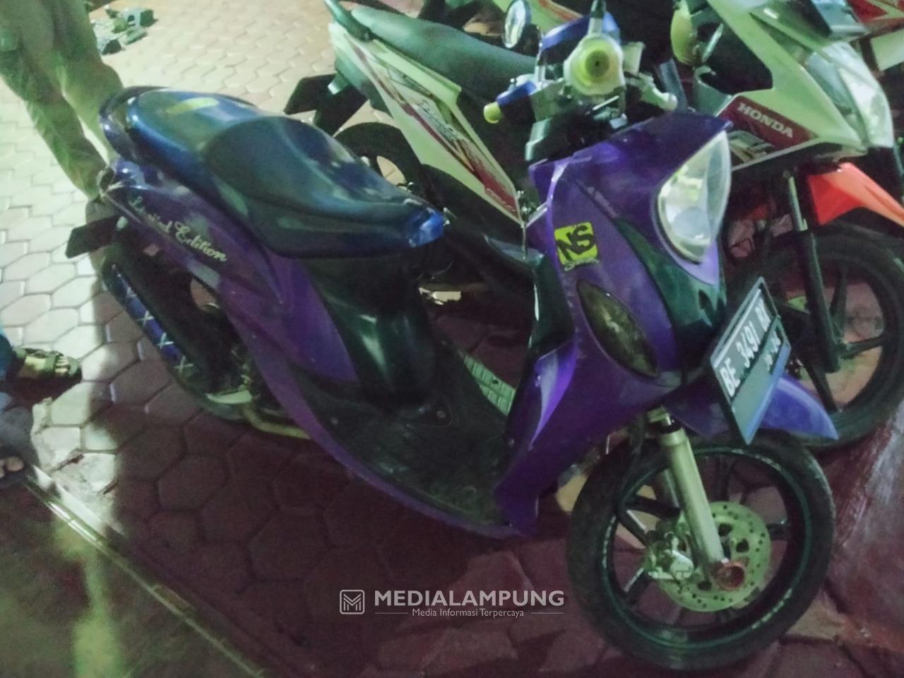 Tangkap Pelaku Curanmor, Polsek Kedaton Amankan 10 Unit Motor