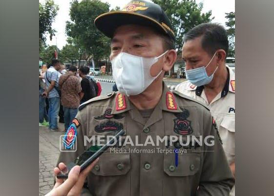 Cegah PKL Bandel, Satpol PP Berjaga di Sepanjang Jalan Imam Bonjol