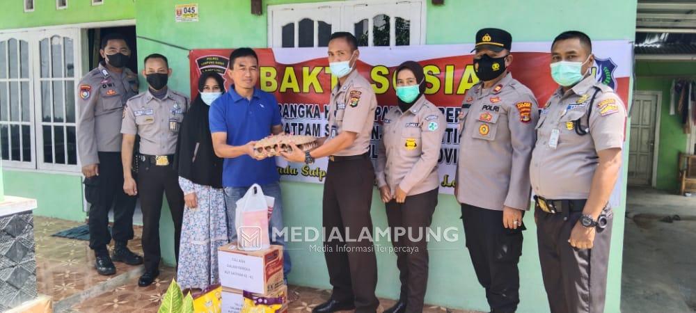 Hari Jadi Satpam ke-41, Sat-Binmas dan Satpam Berikan Tali Asih