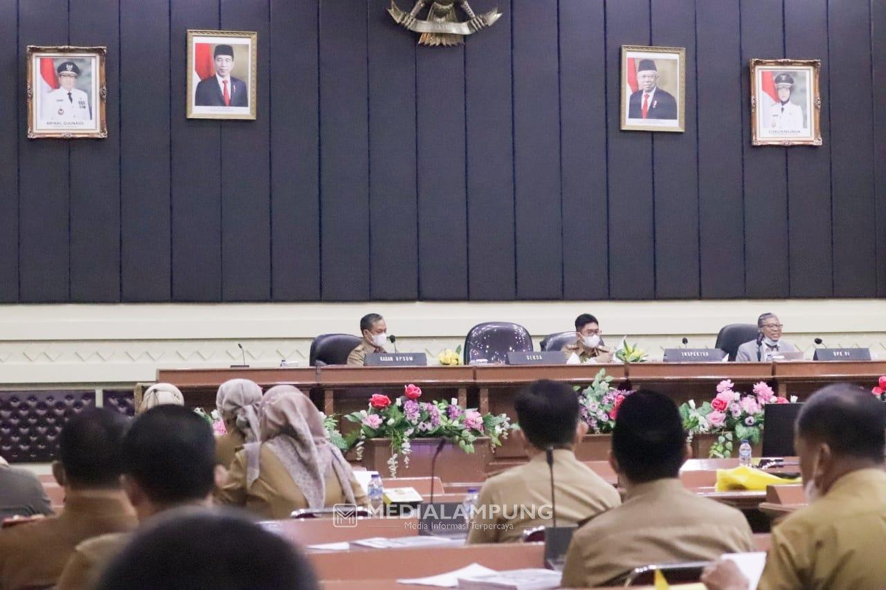 Pemprov Lampung Workshop Pengembangan Kompetensi Teknis Bagi Jabatan Tinggi Pratama