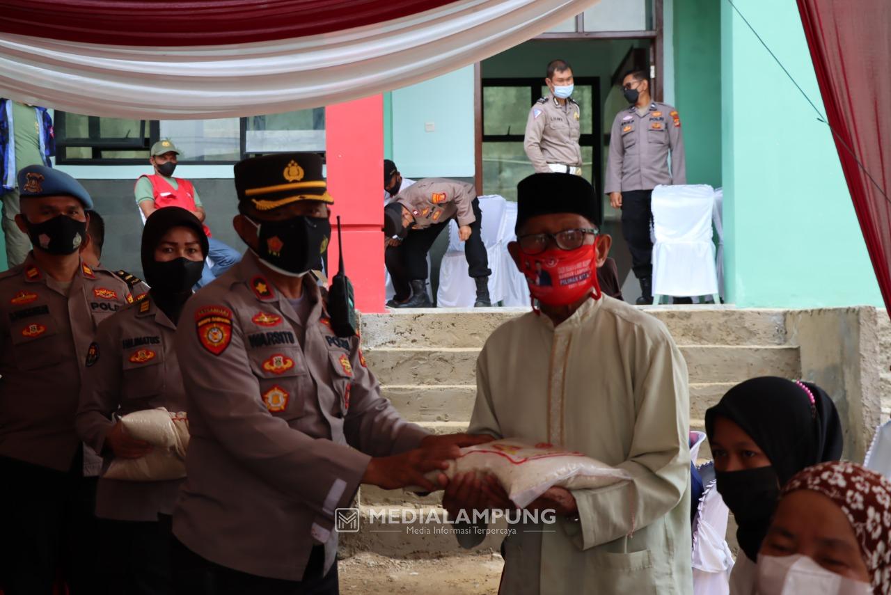 Polresta Bandarlampung Gelar Pelayanan Presisi Kepolisian di Way Laga