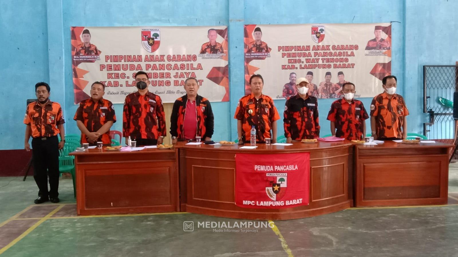 Perkuat Barisan, MPC PP Lambar Gelar Raker Perdana PAC Waytenong dan Sumberjaya