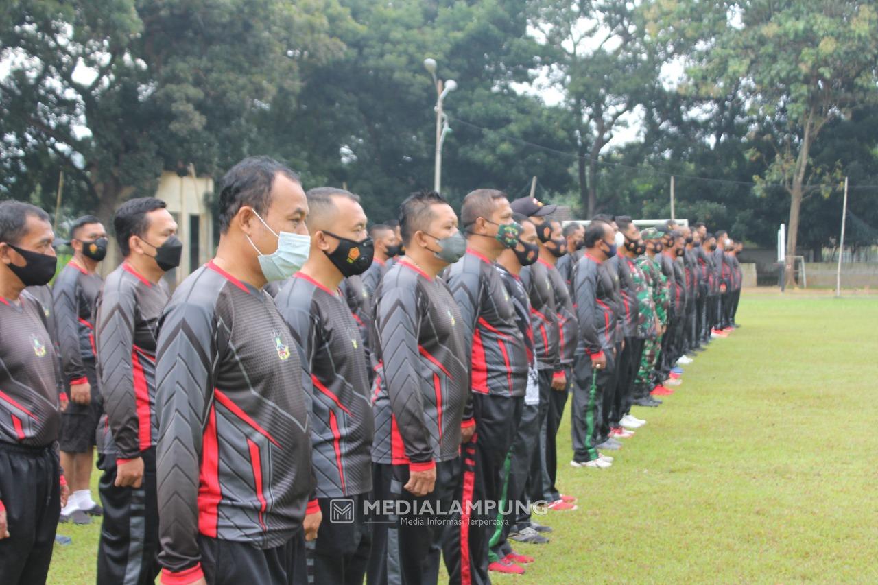 Jaga Imun Tubuh Agar Tetap Sehat dan Semangat, Kodim KBL Olahraga Bersama