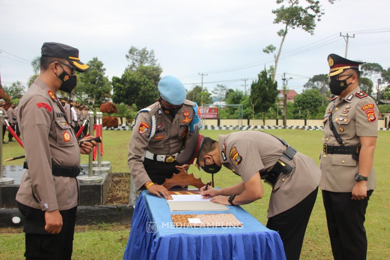 Selain Wakapolres Lambar, Kasat Res Narkoba Juga Berganti