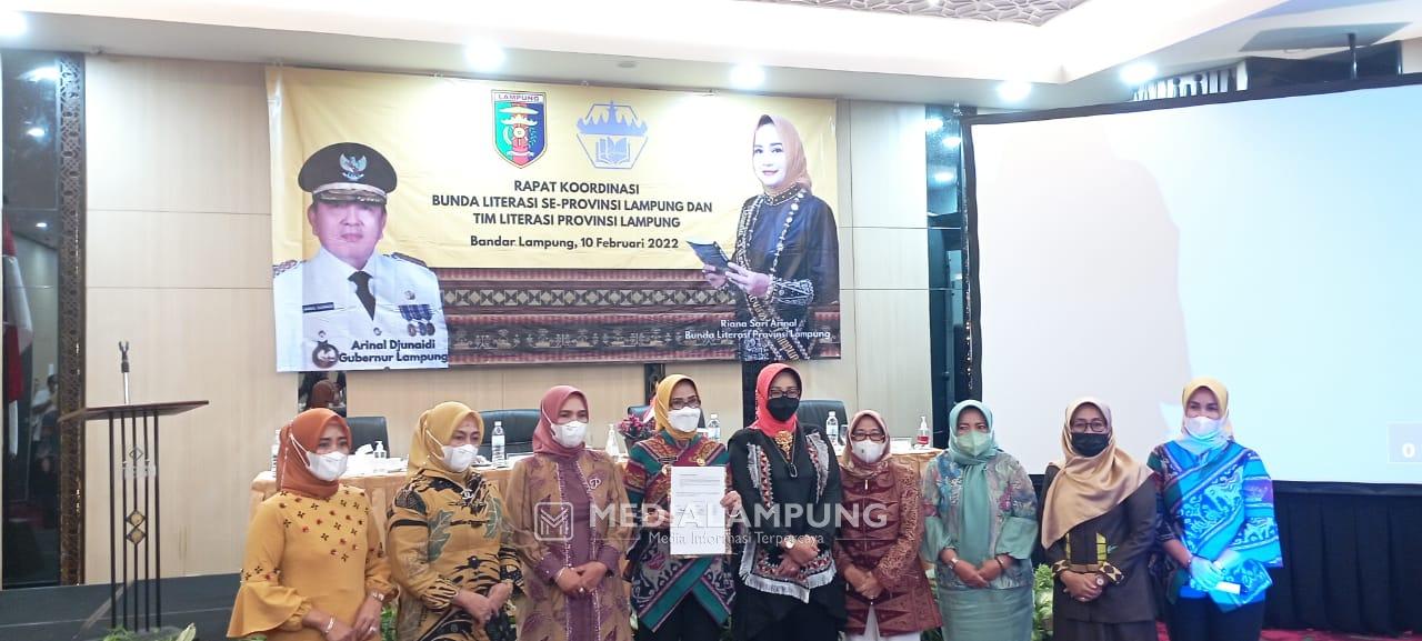 Harapkan Peran Serta Bunda Literasi Kabupaten/Kota Dalam Meningkatkan Budaya Literasi 