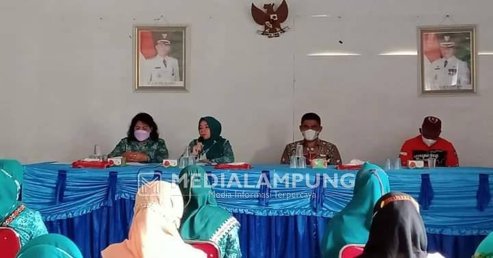 Rakor TP-PKK Kecamatan Sekincau Jadi Ajang Perkenalan Ketua Baru