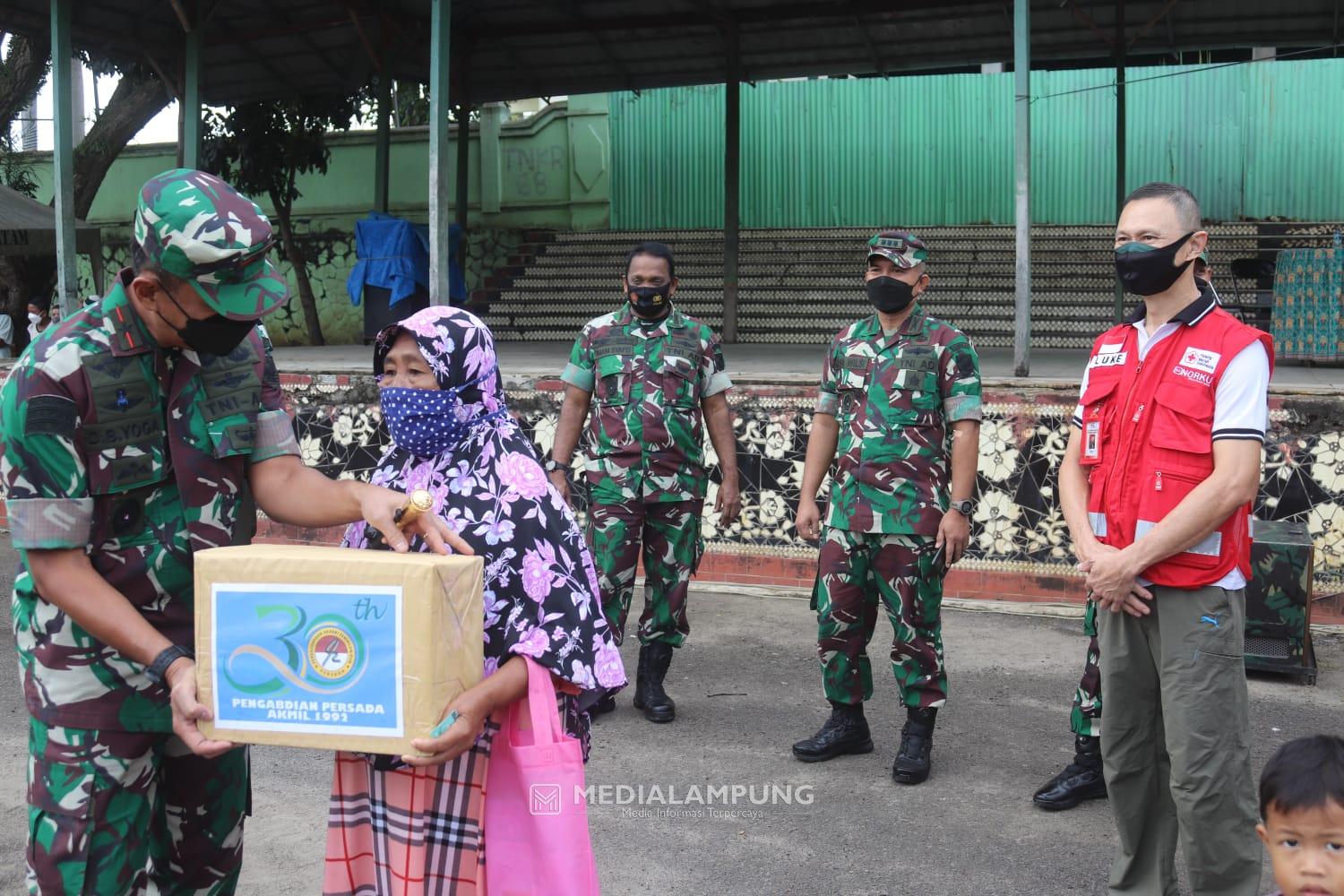Kodim KBL Dukung Kegiatan Bhakti Persada Akademi Militer 92 Provinsi Lampung