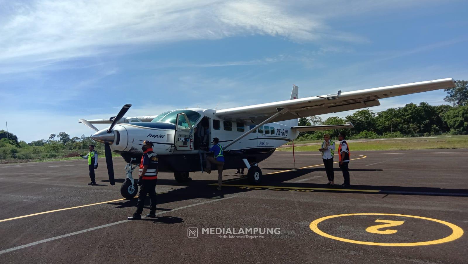 Penerbangan Perintis di Pesbar Mulai Diminati Warga