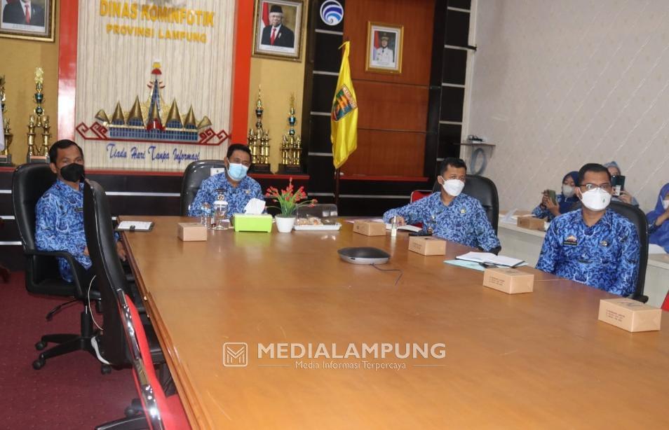 Pemprov Lampung Ikut Rakor Persiapan Penilaian Sistem Merit Manajemen ASN