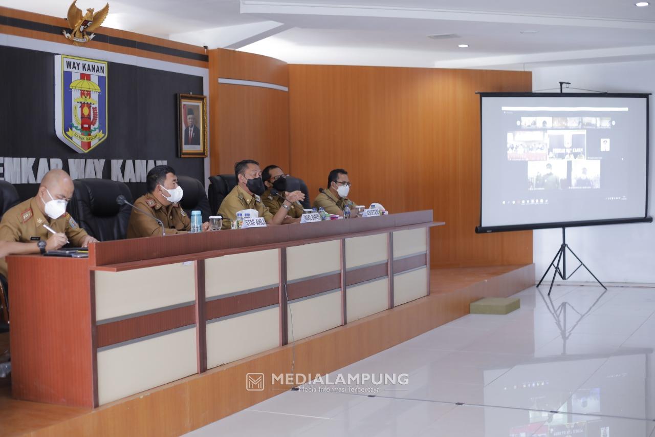 Adipati Surya Hadiri Musrenbang Tiga Kecamatan Secara Virtual