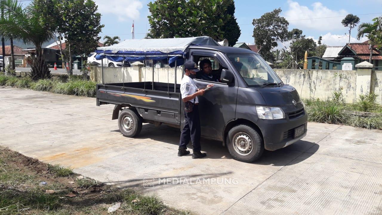 Dishub Lambar Temukan 18 Unit Kendaraan Mati KIR 