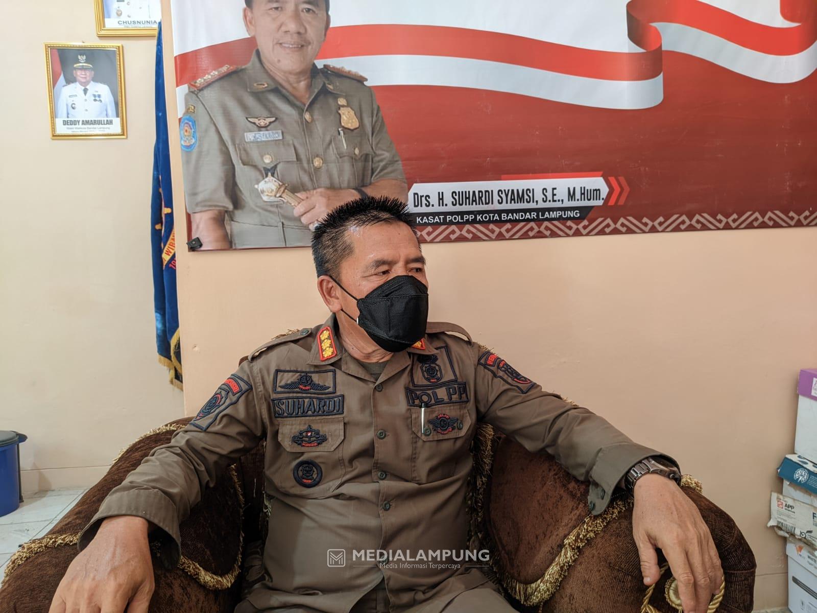 Kasat Pol PP Kota Bandarlampung Diganti