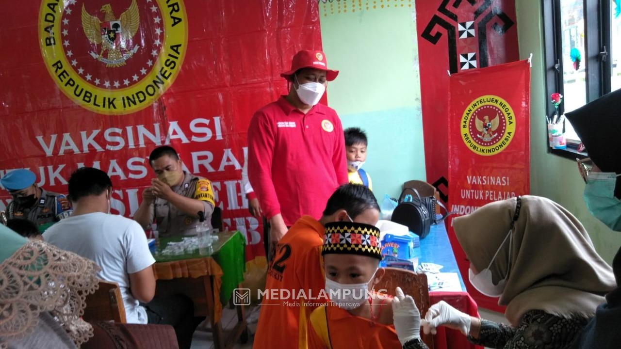 400 Siswa dan Guru MIN 2 Lambar Kembali Divaksin