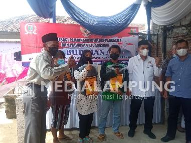 Komisi 1 DPRD Lampung Ajak Pemuda Wayhalim Tanamkan Ideologi Pancasila