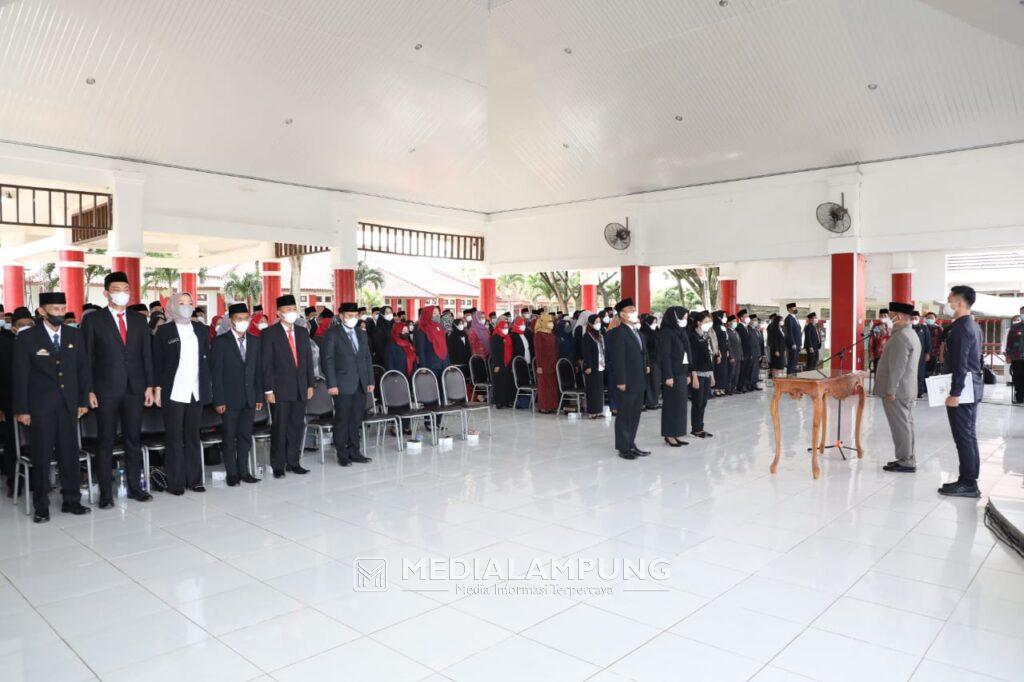 Nanang Lantik 195 Pejabat Fungsional Hasil Penyetaraan Jabatan