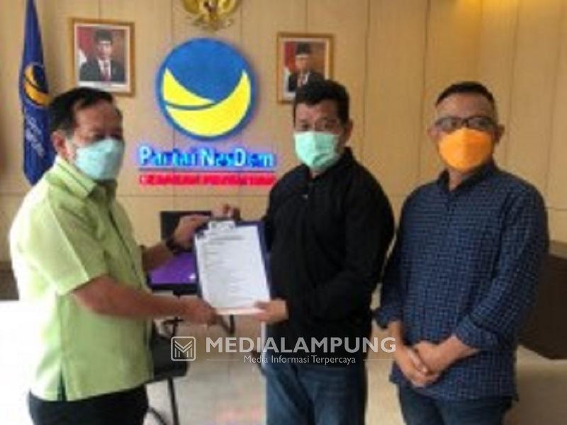 Mantan Ketua DPRD Lampung Berlabuh ke NasDem