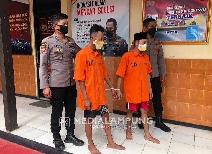Sejam Usai Beraksi, 2 dari 4 Pelaku Curanmor Berhasil Diamankan