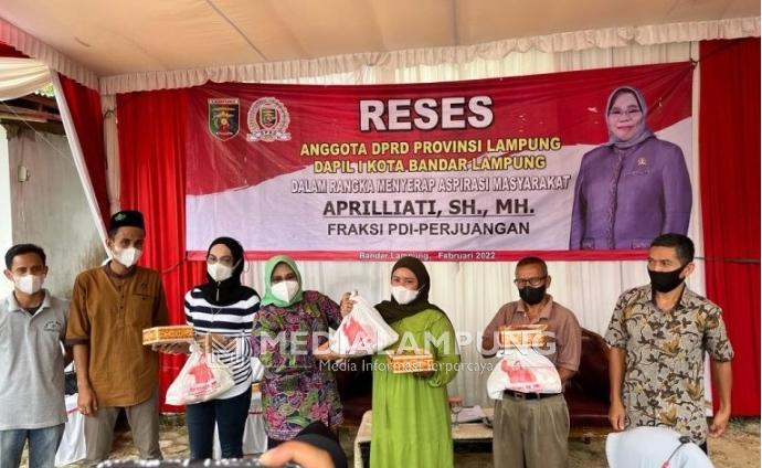 Aprilliati Reses di Bandarlampung