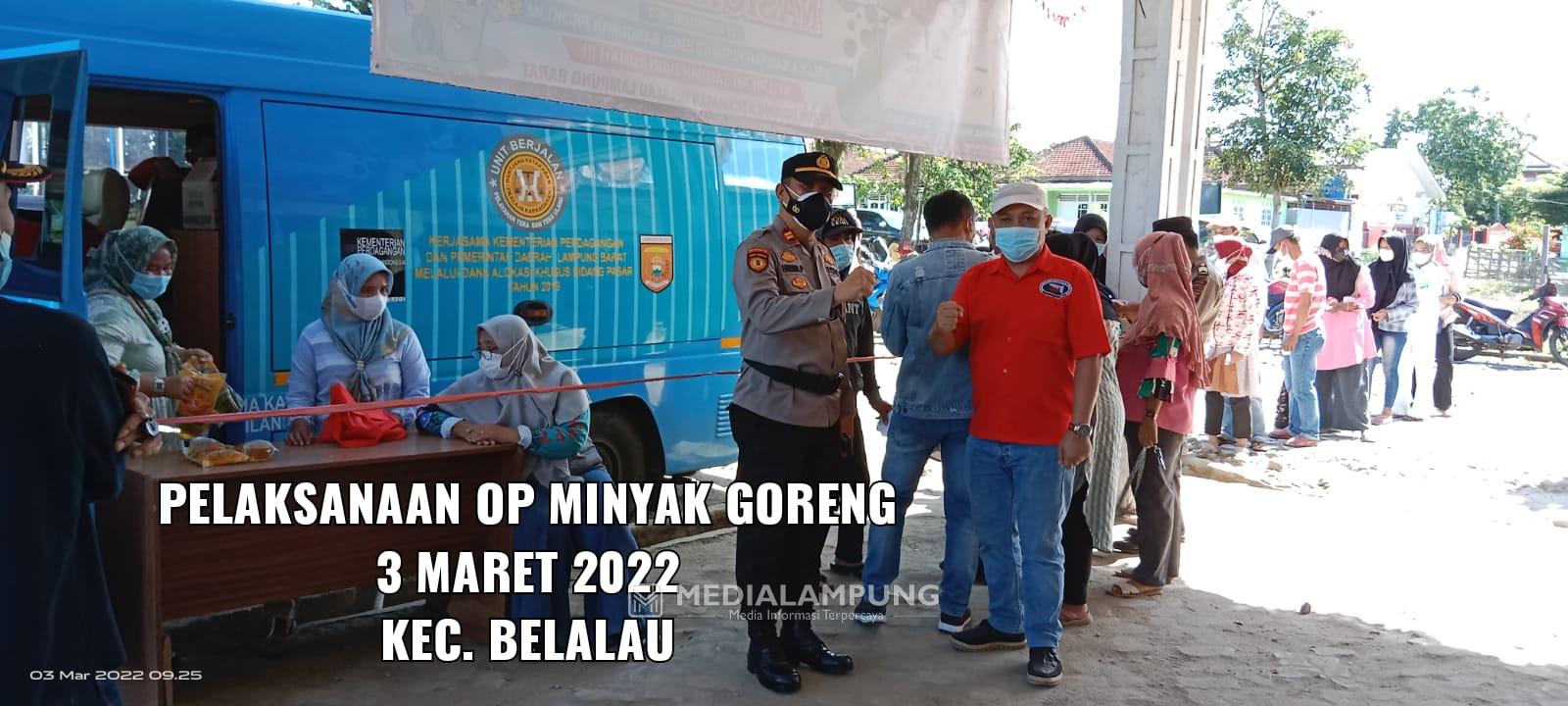 Usai Vaksin Covid-19 Warga Belalau Bisa Bawa Minyak Goreng Murah 