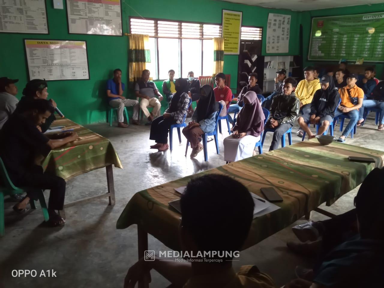 Karang Taruna Pekon Muarajaya I Musyawarah Rencana Regenerasi 