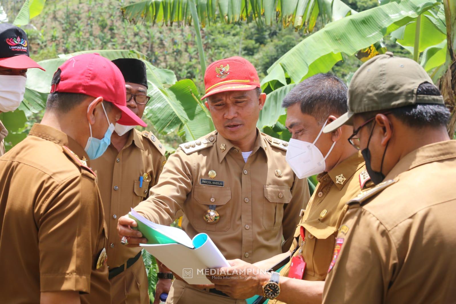 Parosil Tinjau Bakal Lokasi Rumah Sakit Tipe D Sumberjaya 