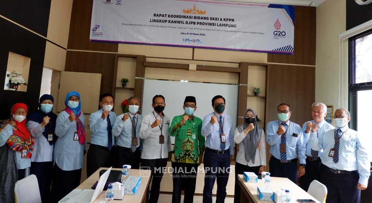 Satukan Persepsi, Kanwil DJPb Lampung Rakor di KPPN Liwa