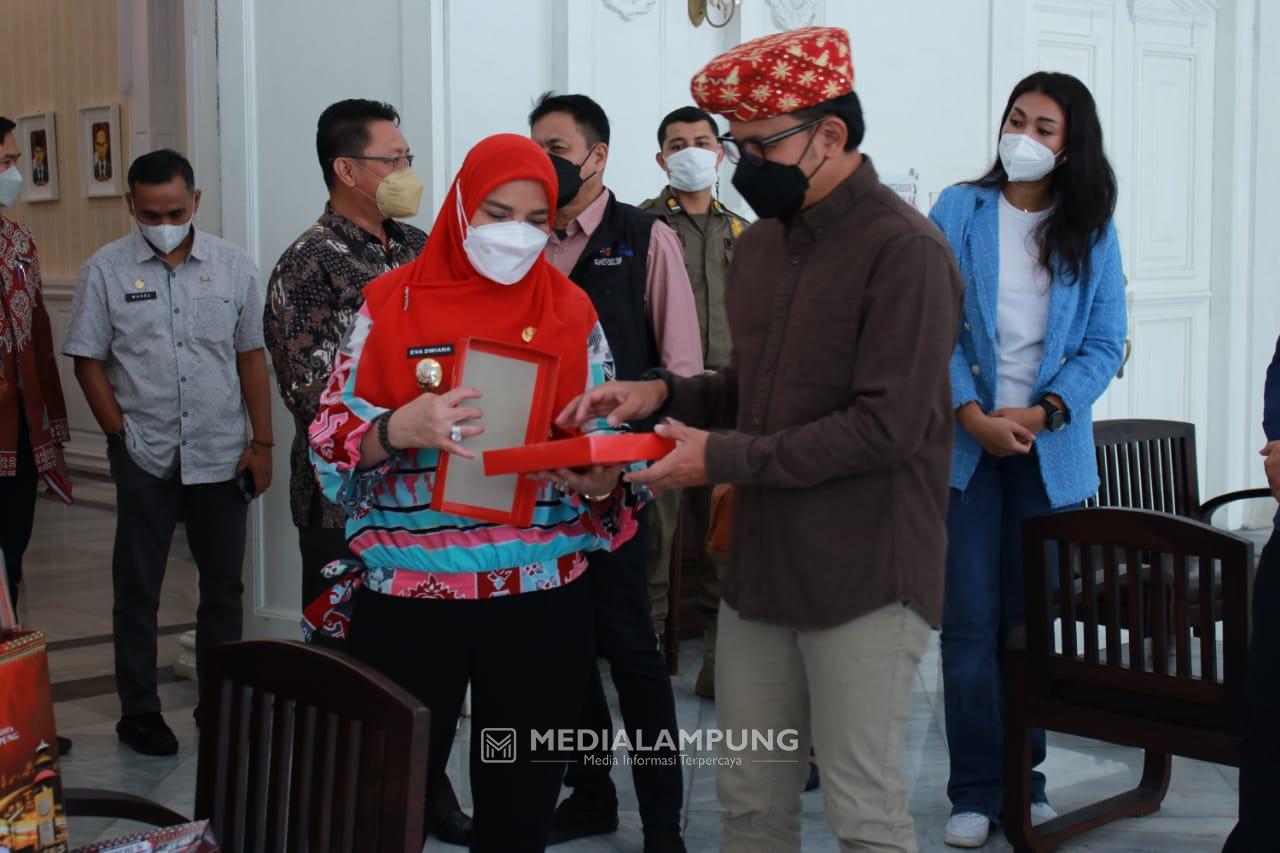 Bahas Persiapan HUT APEKSI, Eva Dwiana Berkunjung ke Bogor