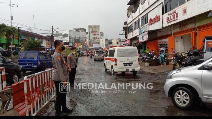 Terendam Banjir, Sejumlah Ruas Jalan di Pringsewu Macet