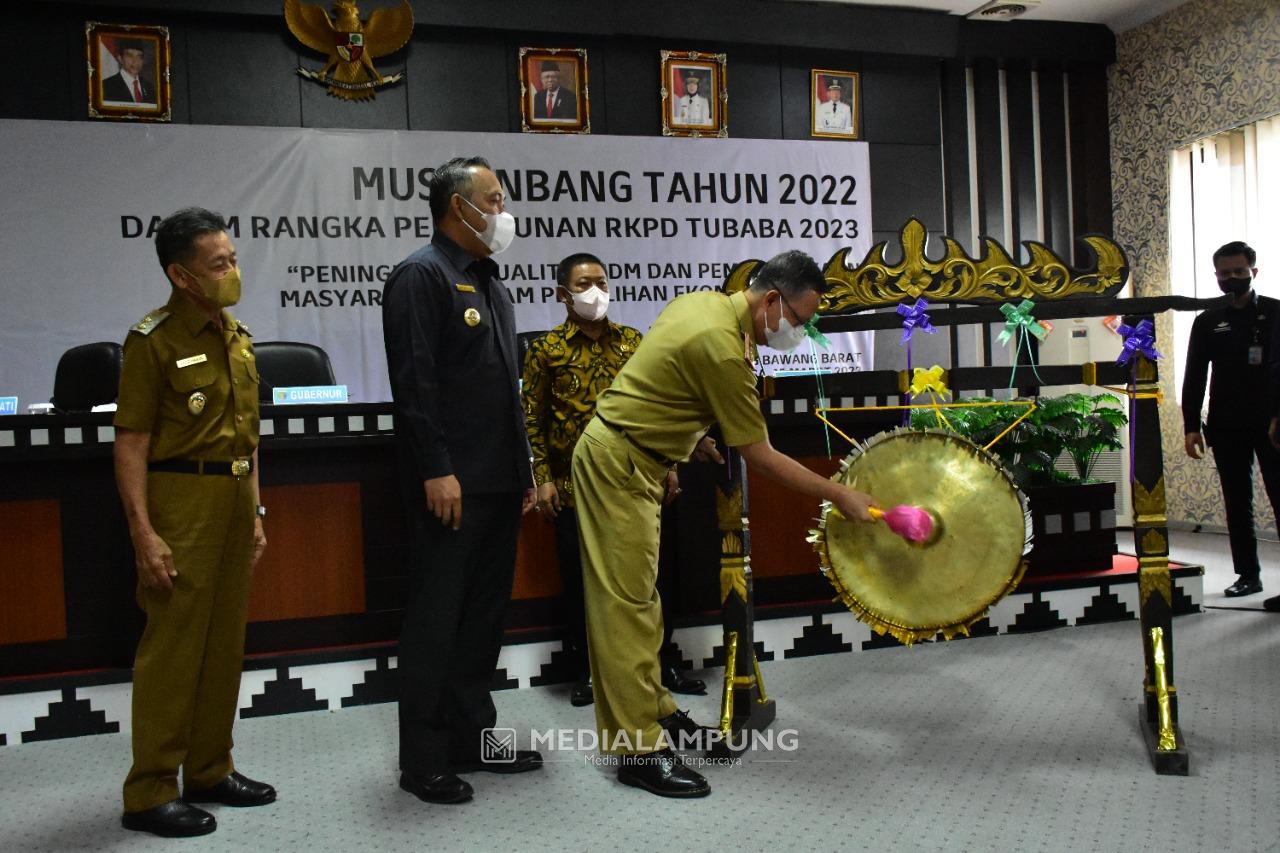 Gubernur Buka Musrenbang Penyusunan RKPD di Tubaba