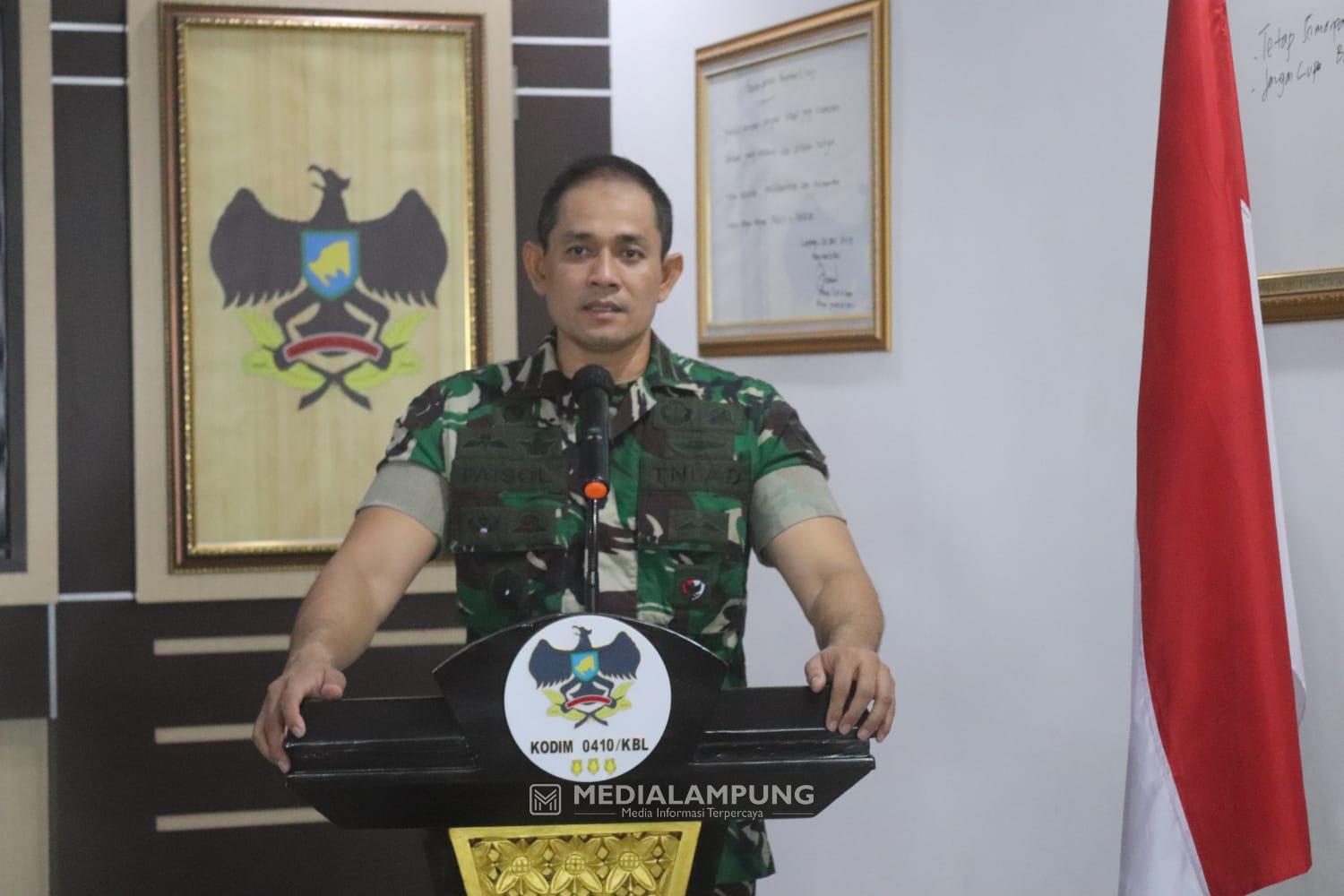 Gelar Latihan Teknis Teritorial, Dandim KBL Ingatkan Tugas Pokok Para Babinsa