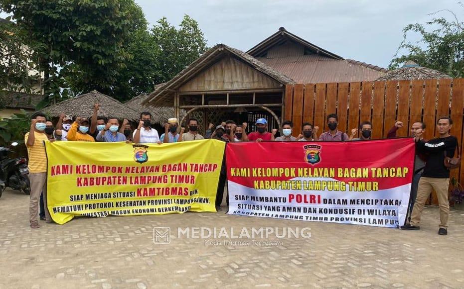 Dit Intelkam Polda Lampung Silaturahmi dengan Nelayan Lamtim