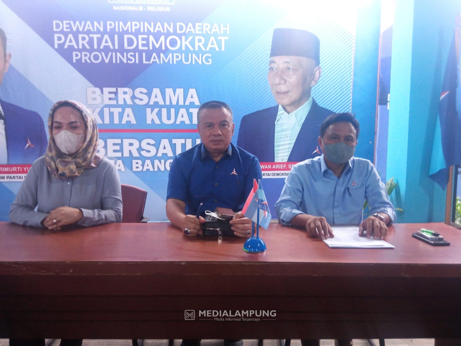 21 Maret, 198 DPAC Bakal Jadi Peserta Muscab Demokrat se-Lampung 