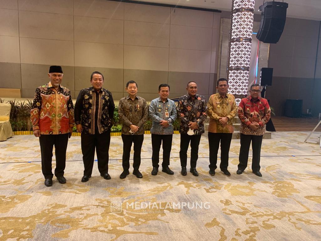 Rakor Gubernur se-Sumatera, Arinal Sampaikan Usulan Rencana Proyek Prioritas Strategis di Lampung