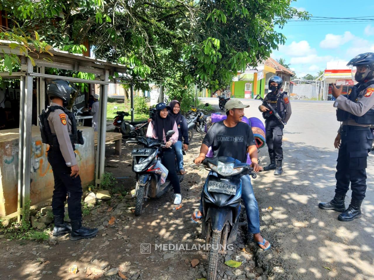 Cegah C3, Polres Waykanan Gelar KRYD di Jalinsum