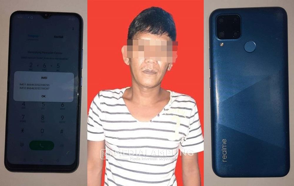 Curi Dua Unit HP, Warga Sukanegara Ditangkap Polisi
