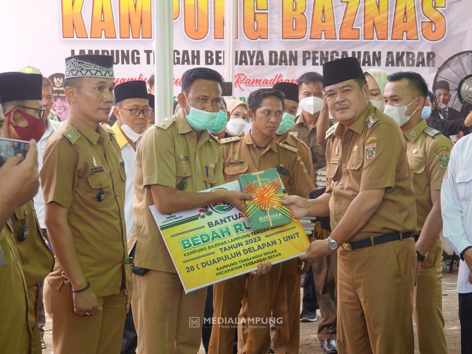 Launching Kampung Baznas, 682 Rumah di 12 Kampung Bakal Dibedah
