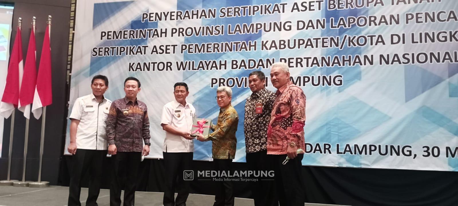 BPN Lampung Targetkan Tahun Ini Selesaikan 3.703 Bidang Aset Milik Pemda se-Lampung