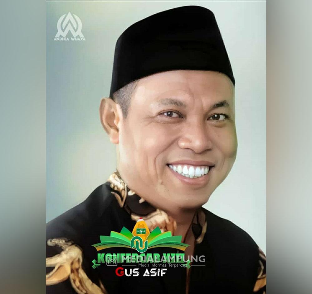 Gus Asif Terpilih Jadi Ketua Tanfidziyah PCNU Lamteng