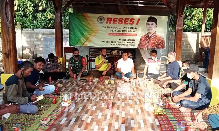 Anggota DPRD Lampung Reses di Desa Labuhanratu VII