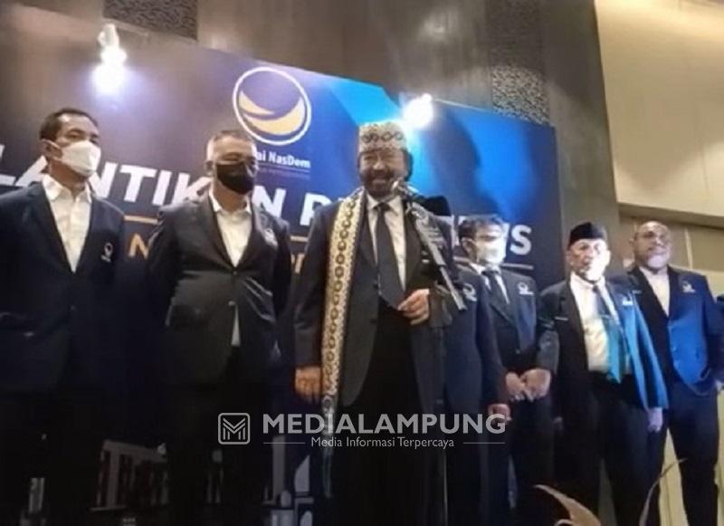 Herman HN Berpeluang Maju di Pilgub 2024, Surya Paloh Beri Dua Syarat