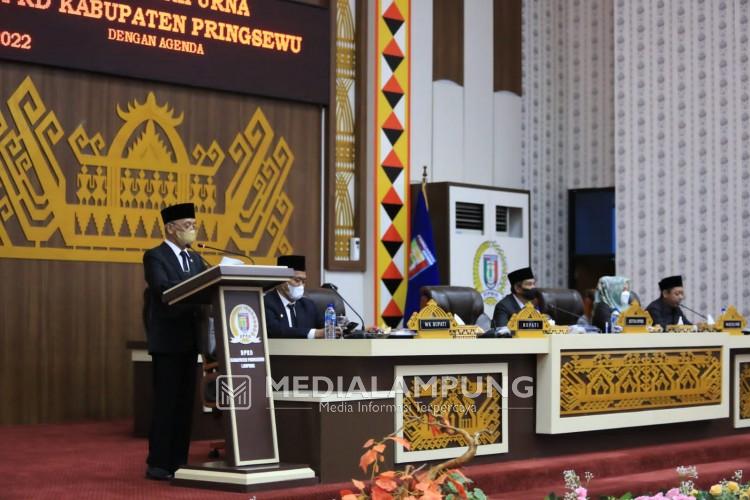 DPRD Usul Pemberhentian Bupati dan Wabup Pringsewu 