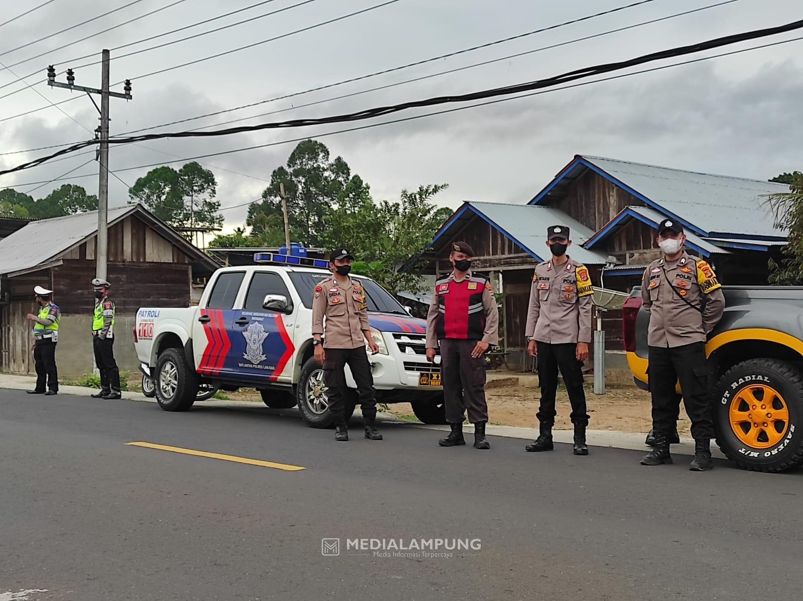 Sering Terjadi Balapan Liar, Dua Titik Jalan Nasional Dijaga Polisi 